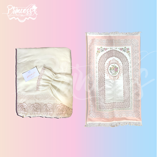 Pink Praying Set (Mat + Dress)